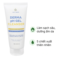 Gel rửa mặt Actidem Derma pH làm sạch dầu thừa, bã nhờn cho da dầu mụn