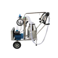 Milk Collection Machine From Cow Automatic Milking Machine Vacuum Pump Portable Machine Goat Milker