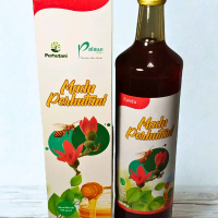 Madu Perhutani Randu 650 ml Kemasan Botol Kaca 100% Asli