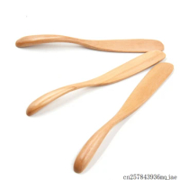 100 Pcs Wood Cheese Knife Wooden Bread Butter Spatula Environmental friendly Butter Knife