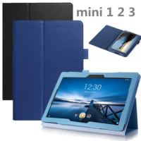 Case for iPad Mini 3 2 1 Case PU Leather Flip Book Cover with Folding Stand Smart Cover for Apple iPad Mini2 mini 2 Case Funda