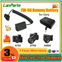 Lanparte D-tap FW50 Fixed Voltage Dummy Battery Pack for Sony A7SII A7 A6500 Camera