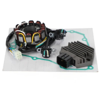 Artudatech Generator Stator Regulator Rectifier Gasket Set For Honda CRf450r CRF R 2009 Motorcycle Accessories