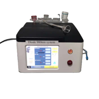 Cenmade 980 nm Diode Laser 6 in 1 for Skin Fungal Nail Removal Laser Vascular Veins Removal Physiotherapy Machine