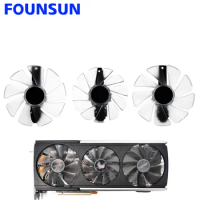 FD10015M12D FDC10H12D9-C Replacement Cooling Fan For Sapphire RX 5700 XT 8GB NITRO Video Card Cooler Fan CF1015H12D CF9010H12D