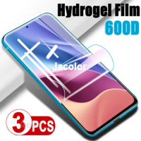 3PCS Water Gel Film For Xiaomi Redmi K50 Gaming K50G K40 Pro+ Hydrogel Film Screen Protector Redmy K 50 40 Pro+ Not Safety Glass