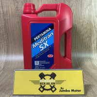 OLI MESIN DIESEL MEDITRAN SX 15W-40 4 LITER - OLI