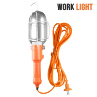 FORT Lampu Kerja Portable 10 Meter FT-PL-10 I Working Lamp+Saklar ON-OFF FTPL10 I Lampu Bengkel Mont