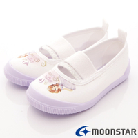 日本Moonstar機能童鞋 日本製蘇菲亞室內鞋 S019紫(中小童段)