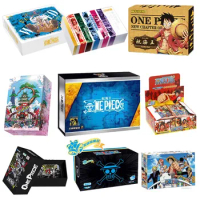 1 BOX One Piece Cards Collection Booster Box Full Set Luffy Roronoa Paper Card Games Anime Character Collection Playing Cards