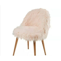 羊毛實木餐椅電腦椅寫字椅吃飯椅梳妝椅酒店椅化妝椅靠背家用成人