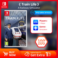 Nintendo Switch Game Deals - Train Life: A Railway Simulator - Games Physical Cartridge for Nintendo Switch OLED Lite