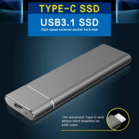 New Portable External USB 3.1 Type-C M.2 SSD External Hard Drive 1TB 2TB 4TB 8TB 16TB Flash Drive 128TB Laptop Hard Drive