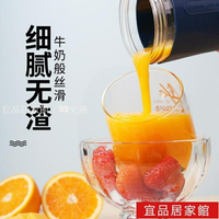 榨汁杯 英國皇太太便攜式榨汁機家用水果小型充電榨汁杯炸果汁榨汁機 99免運