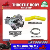 TB NMAX BRT THROTTLE BODY NMAX 32MM DAN 34MM ORIGINAL TB 32 + VELO