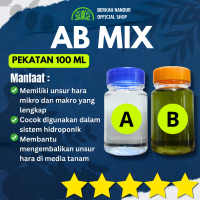 AB MIX 100 ml Siap Pakai Nutrisi Hidroponik Pekatan Nutrisi Hidroponik