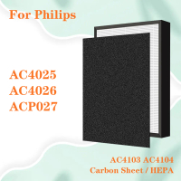 Dành cho Máy Lọc Không Khí Philips AC4025 AC4026 ACP027, Bộ Lọc HEPA Thay Thế AC4103 AC4104 và Bộ Lọ
