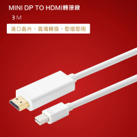 Mini DP 轉 HDMI 3M(Adapter07)