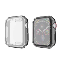 All-Around Screen Protector Case Cover for Apple Watch Series 6/ SE 40mm 44mm Scratch Resistant Soft TPU Build-in Screen Shell