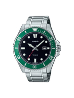 CASIO นาฬิกาข้อมือผู้ชาย MDV-107D-3AVDF สีเงิน