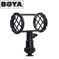 BOYA BY-C04 Camera Microphone Shock Mount for AKG D230 Senheisser ME66 Rode NTG-2 NTG-1 Audio-Technica AT-875R Sony ECM-CG50
