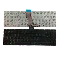 New For HP Pavilion 15-ab000 15-ab1000 series keyboard green print US