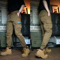 CLANA PANJANG LORENG JOGER CARGO OLIVE NYAMAN DAN BEST SELLER PRIA/WANITA Jogger
