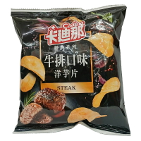 聯華 卡迪那牛排口味 33g【康鄰超市】