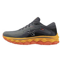 Mizuno Wave Sky 7 [J1GD230271] 女 慢跑鞋 運動 路跑 馬拉松 一般型 透氣 緩震 黑灰橘
