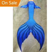 Custom Made Size Mermaid Tail Swimsuit With Fin Monofin Can Fit