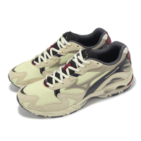 Mizuno 休閒鞋 Wave Rider 10 男鞋 米白 黑 YOKAI 妖怪 復古跑鞋 美津濃 D1GA2473-01