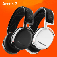 SteelSeries Arctis 7 Wireless Gaming Headset with DTS Headphone:X 7.1 Surround for PC Playstation 4 VR Android and iOS