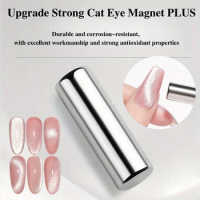 3 X 1cm Round Nail Art Cat Eye Gel Magnetic Pen for Gel Polish 3D Cat Eye Nails Painting Strong Magnet Stick Manicure DIY Tools