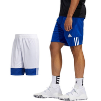 Adidas 3G Speed 男 寶藍 白 短褲 籃球褲 雙面穿 籃球褲 球褲 透氣 短褲 刺繡 運動褲 DY6601