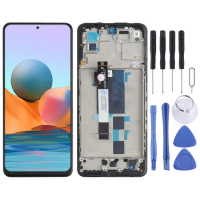 ชุดหน้าจอ เหมาะสำหรับ Xiaomi Redmi Note 10 Pro 5G และ Poco X3 GT พร้อมกรอบ อะไหล่แท้