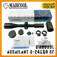 Teleskop ASSAILANT 6-24X50 SF Tahan Getar Teleskop Murah Berkualitas Mounting Rail 22