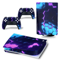 PS5 disk digital edition Skin Sticker Decal Cover for PS5 Console and 2 Controllers PS5 Skin Sticker