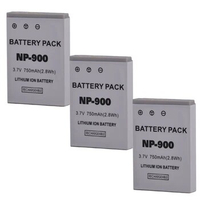 Batmax 3pcs 750mAh NP-900 NP900 NP 900 Rechargeable Battery for KONICA MINOLTA DiMAGE E40 E50 ACER CS 6531-N CS-5530 AOSTA DA