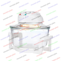 Convection Oven Halogen Oven Electric Oven Phace 110V Glass Visual Large Capacity Multifunctional Air Fryer
