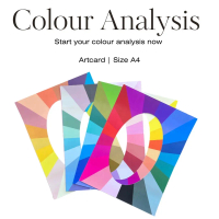 A4 | Colour Theory Analysis Card | Face Matching Colour Test | Four Season Test Card Summer, Winter,