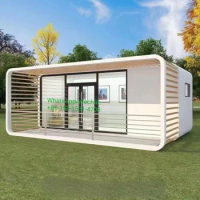 Tiny House Mobile Working House Office Pod Container House Apple Cabin 20ft 40ft Outdoor Modern Popular Prefab