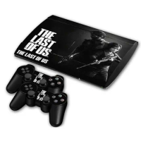 The Last of Us Skin Sticker Decal for PS3 Slim 4000 PlayStation 3 Console and Controllers For PS3 Super Slim Skins Sticker