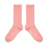 WARX除臭襪 薄款素色高筒襪-蓮藕粉