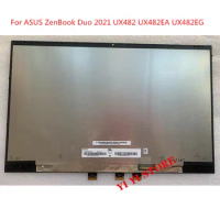 14.0 inch LCD Touch Screen Assembly For ASUS ZenBook DUO 14 UX481F UX482E UX482EA UX482EG Display Module Replacement 1920x1080