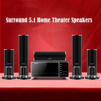 1000W High-power Home TV Living Room KTV Bluetooth Speaker Surround Sound Subwoofer Speaker 5.1 Home Theater System Audio Set