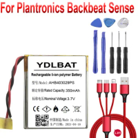 310mAh Battery for Plantronics Backbeat Sense Wireless Bluetooth Headset Battery AHB403029PS