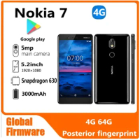 Nokia 7 Smartphone 5.2 Inches 4G RAM 64G 16MP Camera LTE IPS LCD Dual SIM Android Smartphone Unlocke