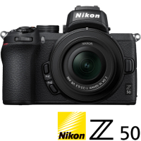 NIKON Z50 KIT 附 Z 16-50mm VR (公司貨) Z系列 APS-C 無反微單眼相機 4K錄影 WIFI傳輸