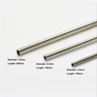 1 PCS Stainless Steel Silver Springs Energy Cable Tubes Pipes Metal Detail Up Part for HG MG PG Gundam Repair Parts Accessories