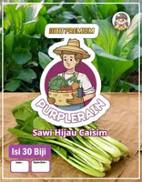 Bibit Premium Sawi Hijau Caisim | Sawi Bakso| Benih Sawi Hijau